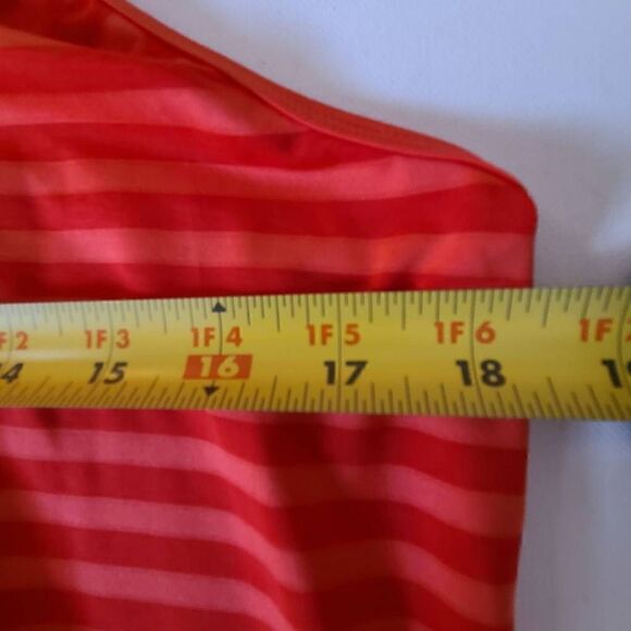 Lija Womens Athletic Activewear Tops Halter Back Sleeveless Red Large - Picture 8 of 11